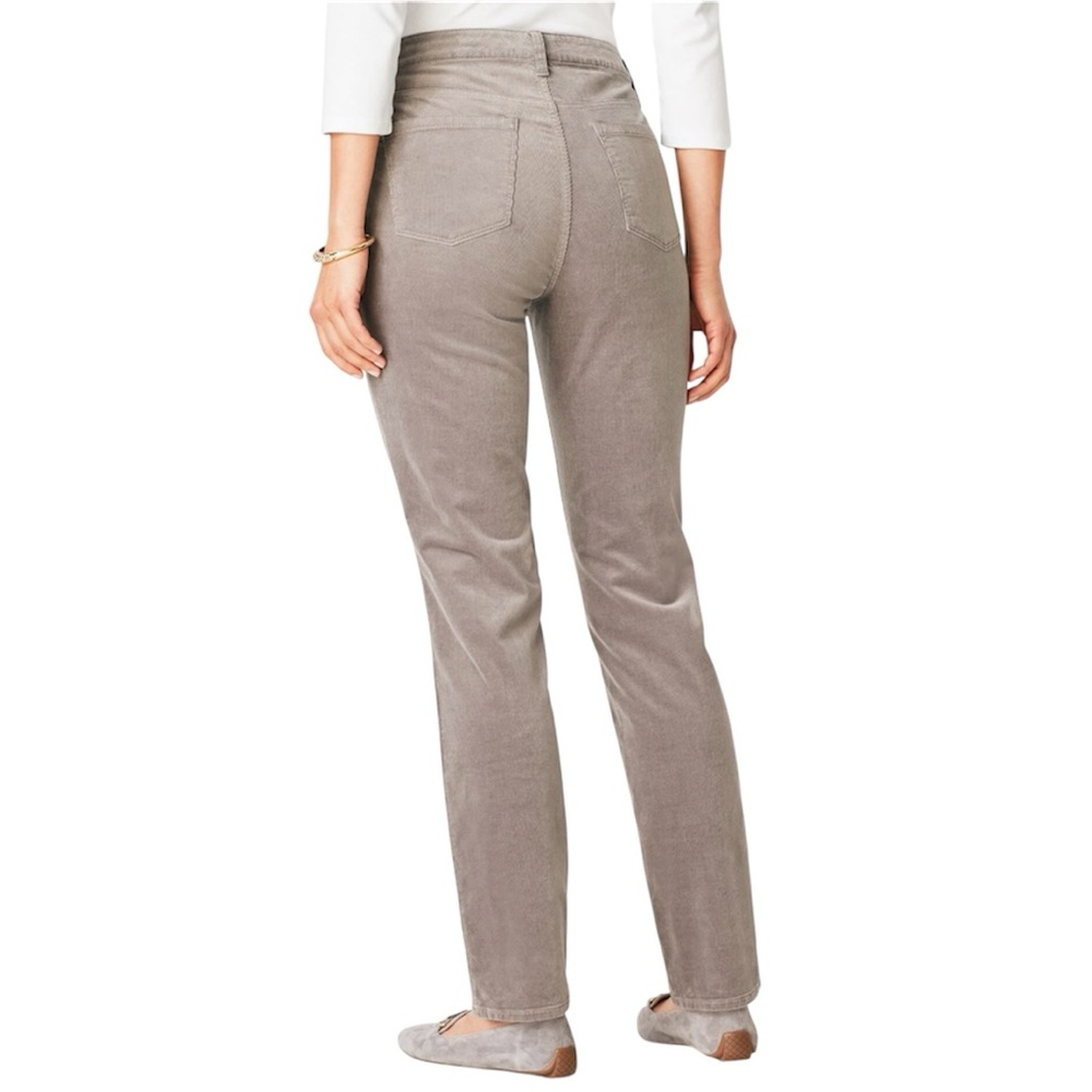 Talbots High-Rise Straight Leg Corduroy Pants